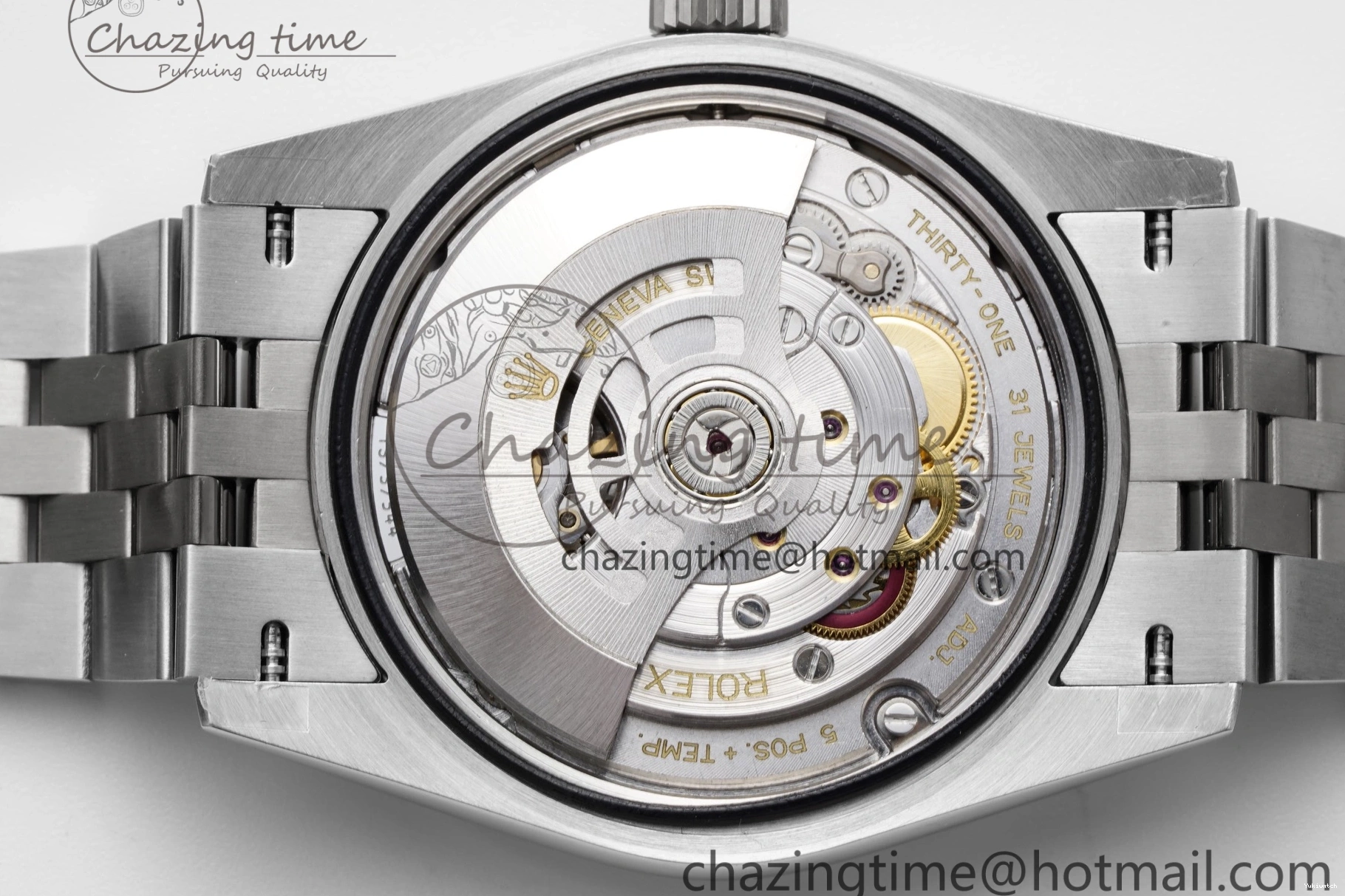 Steel Dial JDF on 904L DateJust 36 Markers V2 SS Bracelet Blue Jubilee 126234 Roman 1230